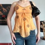 Embroidered Tank Top – Y2K Fairycore - Image 3