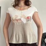 Fairycore Patchwork Babydoll Tee - Image 5