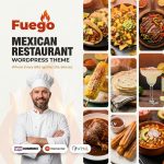 Fuego — Mexican & Latin Food Restaurant Theme
