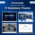 Techvora — IT Solutions & Software Company Theme