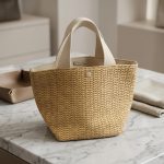 Chic Retro Straw Crossbody Bag - 2025 Summer Beach Vacation Satchel - Pastoral Style Woven Shoulder Bag for Women - Trendy Seaside Purse - Image 6