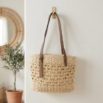 Chic Korean Style Straw Shoulder Bag- Trendy Minimalist Woven Handbag - Simple Texture Summer Tote for Women - Image 4