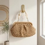 Hand-Woven Luxury Handbag - Minimalist Chic Shoulder Purse - Trendy Light Luxury Summer Bag - Image 3