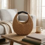 Handmade Rattan Straw Box Bag - Vintage-Style Woven Vanity Case - Aesthetic Small Square Hard Trunk Purse - Image 6