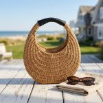 Handmade Rattan Straw Box Bag - Vintage-Style Woven Vanity Case - Aesthetic Small Square Hard Trunk Purse - Image 7