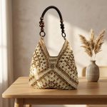 Handmade Fashionable Woven Straw Shoulder Bag - Versatile Boho Summer Beach Purse - Artistic Hollow-Out Tote for Women