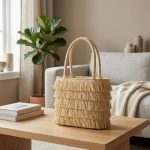 French Style Tassel Straw Handbag - Handmade Pastoral Summer Tote - 2026 New Woven Beach Bag - Elegant Boho Vacation Purse - Image 3