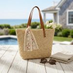 All-Match Summer Straw Tote - 2026 Large Capacity Shoulder Bag - New Seaside Vacation Woven Bag - Chic Minimalist Beach Tote - Image 9