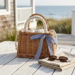 Japanese Small Square Rattan Bag - Hand-Woven Wicker Handbag - Retro Summer Square Straw Purse - Casual Beach Vacation Satchel - Image 9