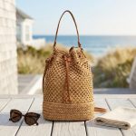 2026 Niche Straw Bucket Bag - New Fashion Summer Woven Bag - Minimalist Beach Shoulder Satchel - Chic Vacation Crossbody - Image 6
