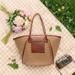 Travel Vacation Straw Tote - New Fashion Oversized Woven Handbag - Large Capacity Beach Bag - Minimalist Summer Market Bag - Image 8