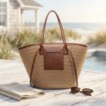 Travel Vacation Straw Tote - New Fashion Oversized Woven Handbag - Large Capacity Beach Bag - Minimalist Summer Market Bag - Image 7