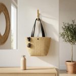 Chic Retro Straw Crossbody Bag - 2025 Summer Beach Vacation Satchel - Pastoral Style Woven Shoulder Bag for Women - Trendy Seaside Purse - Image 4