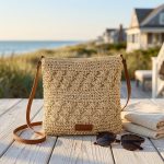 Adjustable Straw Crossbody Bag - Summer Beach Phone Purse - Minimalist Woven Shoulder Bag for Women - Trendy Travel Mini Bag & Boho Satchel - Image 9