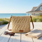 Adjustable Straw Crossbody Bag - Summer Beach Phone Purse - Minimalist Woven Shoulder Bag for Women - Trendy Travel Mini Bag & Boho Satchel - Image 7