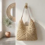 Large Capacity Woven Tote Bag - 2026 Summer Beach Vacation Straw Purse - Versatile Commuter Shoulder Bag - Chic Boho Handbag for Women - Image 3