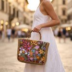 High-End Embroidered Straw Tote Bag - Niche Fashion Woven Handbag - Large Capacity Summer Beach Bag - Elegant Floral Embroidery Shoulder Bag - Image 10