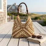 Handmade Fashionable Woven Straw Shoulder Bag - Versatile Boho Summer Beach Purse - Artistic Hollow-Out Tote for Women - Image 12