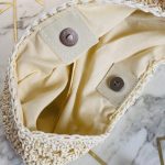 Handmade Fashionable Woven Straw Shoulder Bag - Versatile Boho Summer Beach Purse - Artistic Hollow-Out Tote for Women - Image 11
