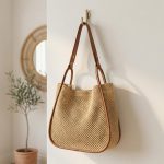 High-End Straw Tote - New Fashion Braided Shoulder Bag - Large Capacity Minimalist Market Bag - Artisanal Luxury Vacation Handbag