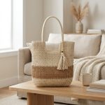High-End Straw Tote - Large Capacity Handwoven Beach Bag - Personalized Luxury Shoulder Bag - Artisanal Summer Vacation Carryall - Image 4