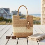 High-End Straw Tote - Large Capacity Handwoven Beach Bag - Personalized Luxury Shoulder Bag - Artisanal Summer Vacation Carryall - Image 6