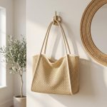 Straw Tote - Spring New Commuter Shoulder Bag - Large Capacity Woven Beach Bag - Minimalist - Image 2