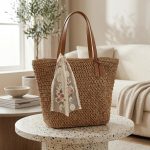 All-Match Summer Straw Tote - 2026 Large Capacity Shoulder Bag - New Seaside Vacation Woven Bag - Chic Minimalist Beach Tote