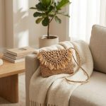 2026 Tassel Flip Woven Bag - New Fashion Summer Vacation Satchel - Versatile Daily Commuter Shoulder Bag - Chic Crossbody Basket - Image 7