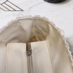 2026 Letter Embroidery Straw Set - Wide Brim Breathable Sun Hat & Large Capacity Tote - Personalized Beach Vacation Duo - Image 12