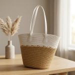 2026 Coordinated Straw Vacation Set - Wide Brim Breathable Sun Hat & Large Capacity Tote - All-Match Summer Travel Duo - Image 16