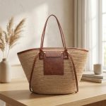Travel Vacation Straw Tote - New Fashion Oversized Woven Handbag - Large Capacity Beach Bag - Minimalist Summer Market Bag