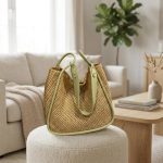High-End Straw Tote - New Fashion Braided Shoulder Bag - Large Capacity Minimalist Market Bag - Artisanal Luxury Vacation Handbag - Image 5