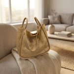 High-End Straw Tote - New Fashion Braided Shoulder Bag - Large Capacity Minimalist Market Bag - Artisanal Luxury Vacation Handbag - Image 4