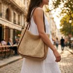 High-End Straw Tote - New Fashion Braided Shoulder Bag - Large Capacity Minimalist Market Bag - Artisanal Luxury Vacation Handbag - Image 10