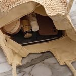 High-End Straw Tote - Large Capacity Handwoven Beach Bag - Personalized Luxury Shoulder Bag - Artisanal Summer Vacation Carryall - Image 5