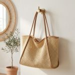 Straw Tote - Spring New Commuter Shoulder Bag - Large Capacity Woven Beach Bag - Minimalist - Image 4