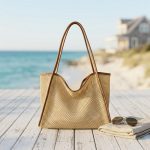 Straw Tote - Spring New Commuter Shoulder Bag - Large Capacity Woven Beach Bag - Minimalist - Image 8